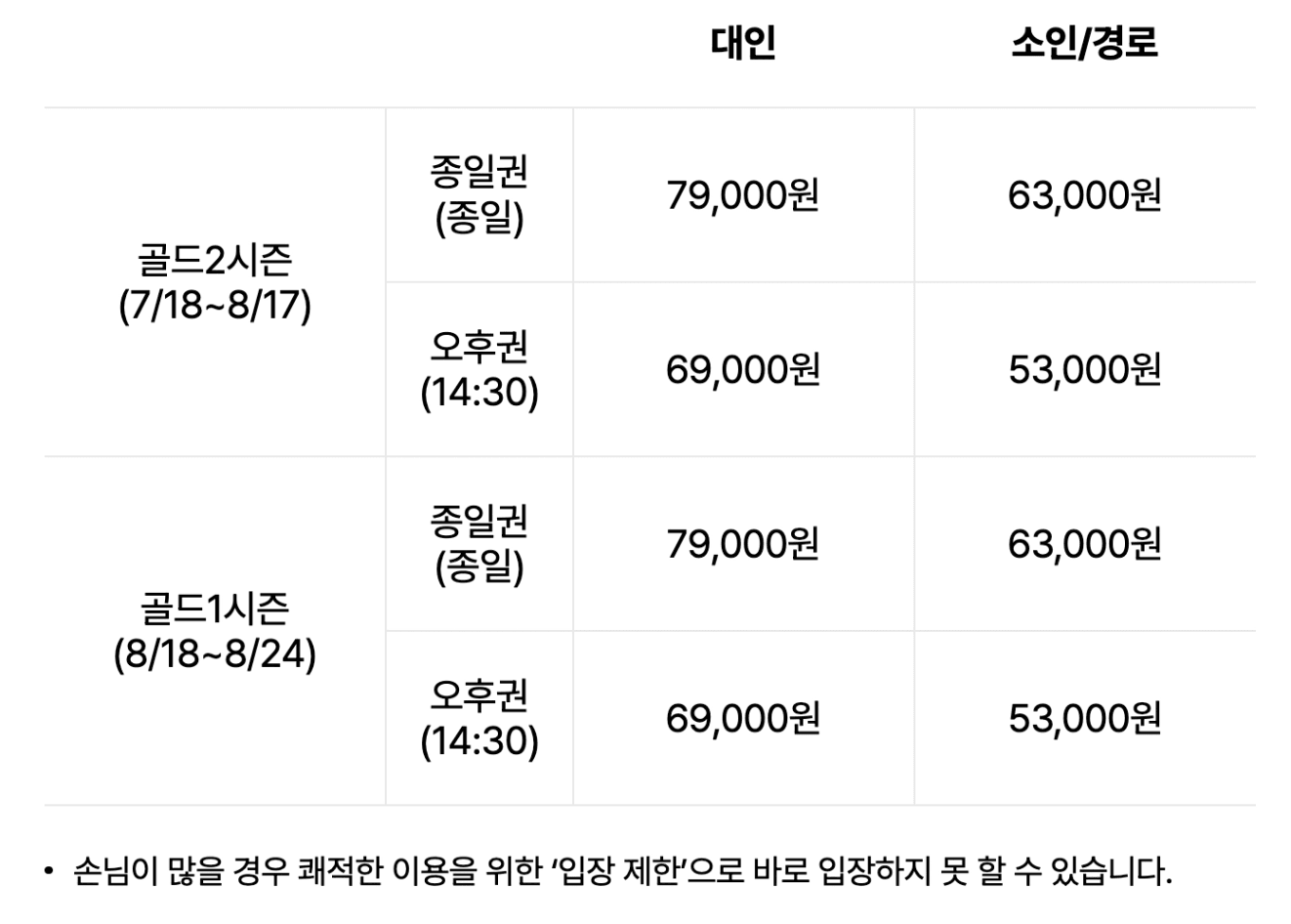 캐리비안베이 할인 혜택