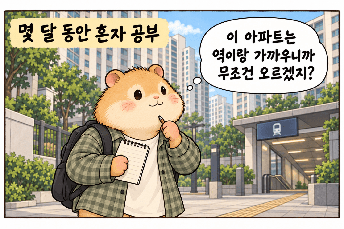 혼자 공부하고 임장하던 때