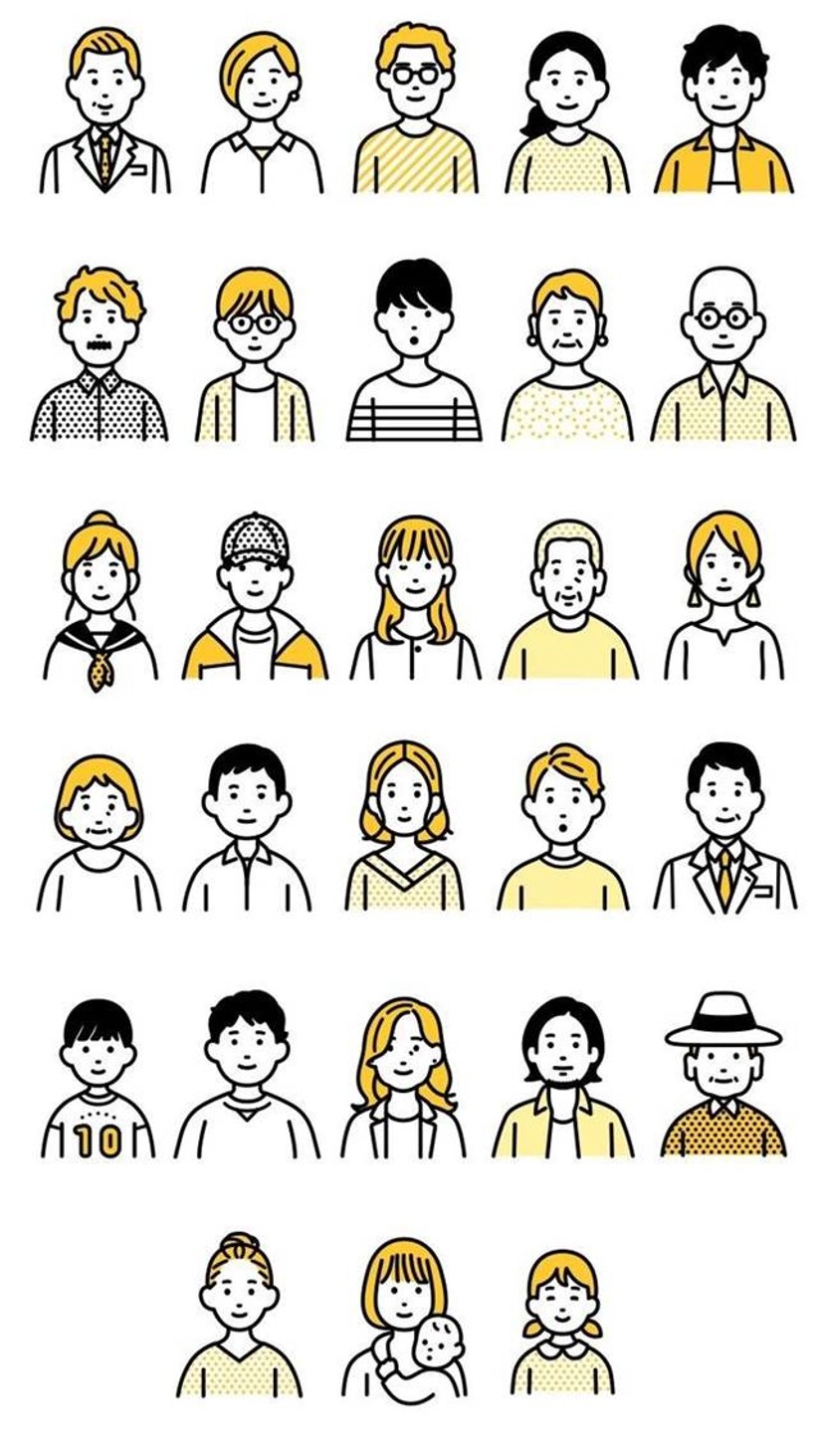 This may contain: an image of people with different facial expressions