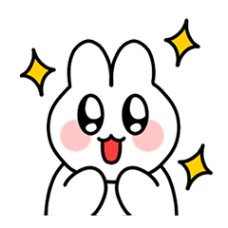 초롱초롱 아기토끼 초롱이 – LINE 스티커 | LINE STORE