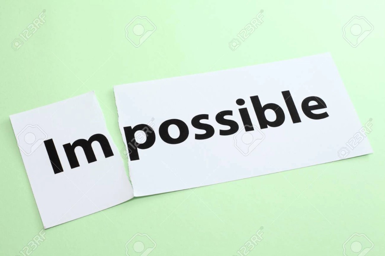 불가능을 가능으로 변경 로열티 무료 사진, 그림, 이미지 그리고 스톡포토그래피. Image 25963005