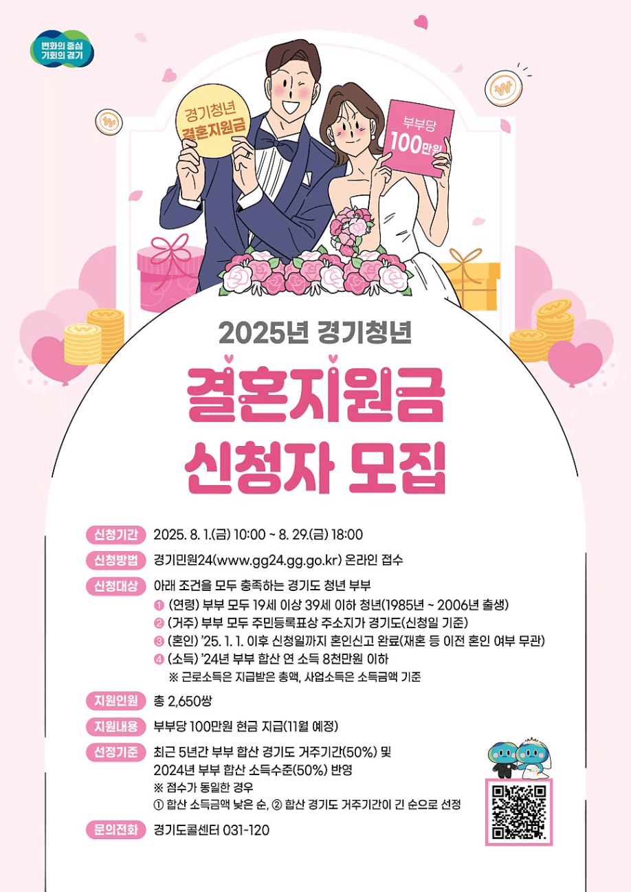 경기청년 결혼지원사업