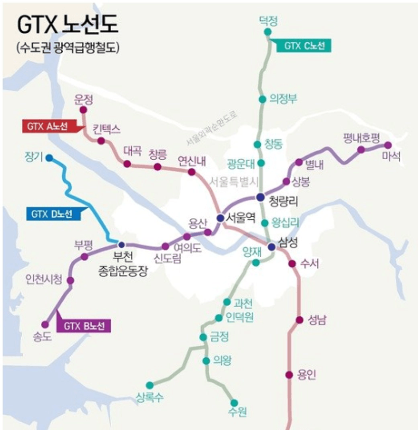 gtx - a, b, c, d노선 소식 : 네이버 블로그