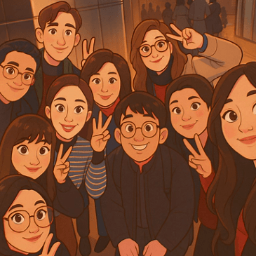 디즈니 스타일로 재해석된 이미지