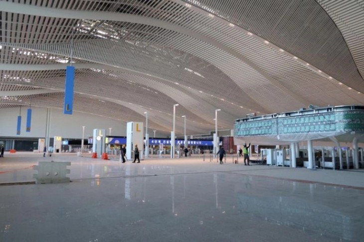인천국제공항 제2터미널 출국장 전경