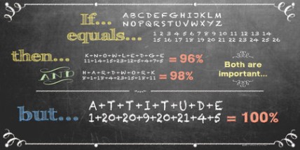 Attitude = 100% - Banner