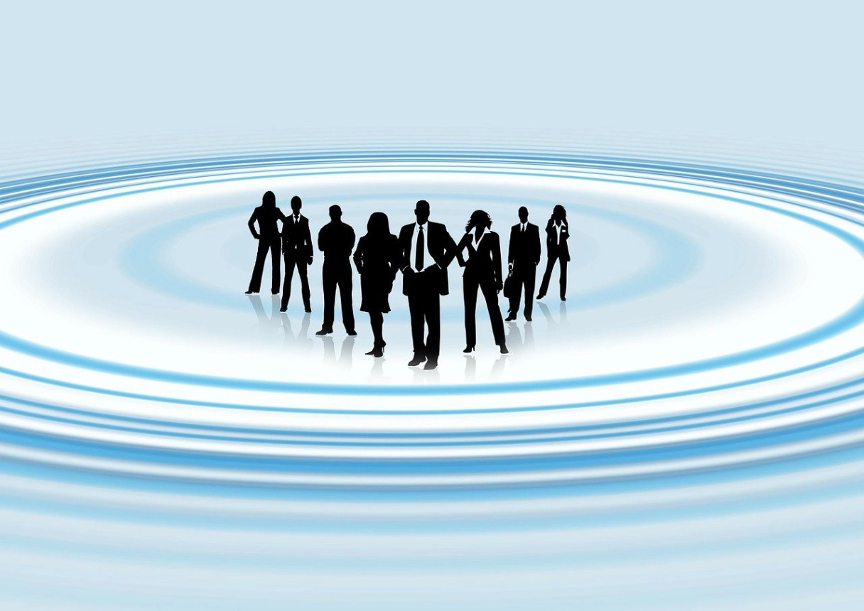 Free social responsibility silhouettes illustration