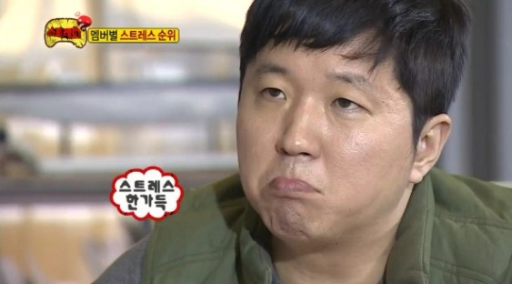 무한도전 'NO 스트레th'...정형돈 스트레스지수 1위...가장 낮은 사람은?