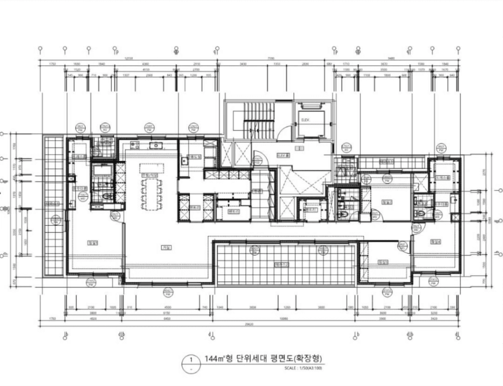 아크로리츠카운티 144 평면도