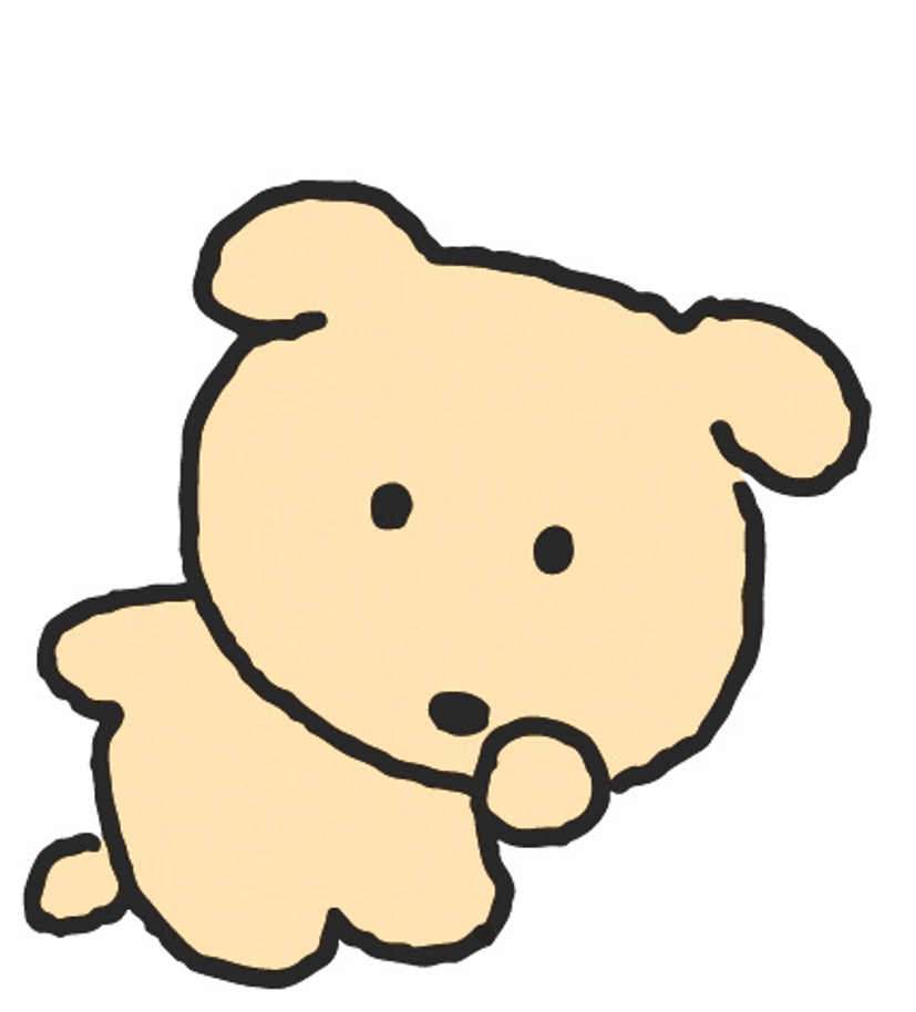 소심하지만 순수한 강아지 <깜자>