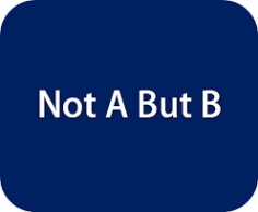 영어구문] not A but B / B not A : 네이버 블로그