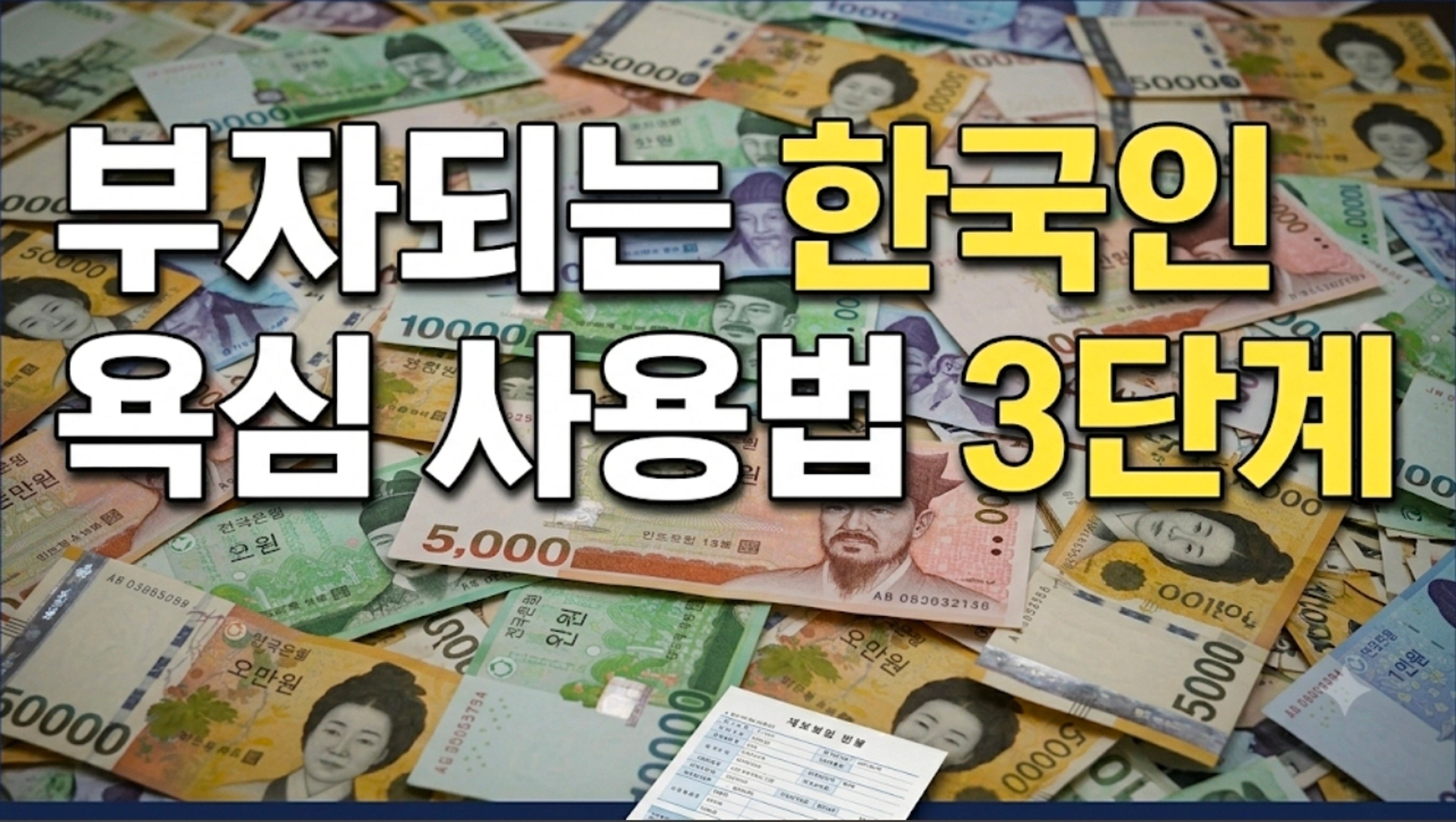 thumb-"욕심이 많으면 가난할 줄 알았는데..." 부자되는 한국인 3단계 욕심 사용법
