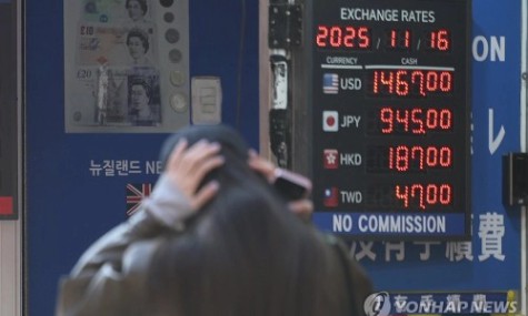 고삐 풀린 환율…지난달 원화 실질가치 금융위기 이후 최저 | 연합뉴스