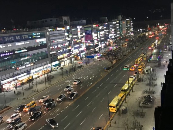 평촌대로 전경. [안양시 제공]