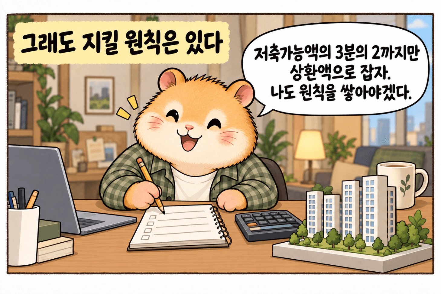 제가 감당할 수 있는 상환 원칙