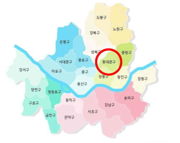 서울 지도