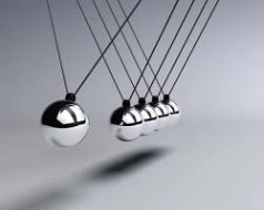 Newton's cradle, AI로 생성