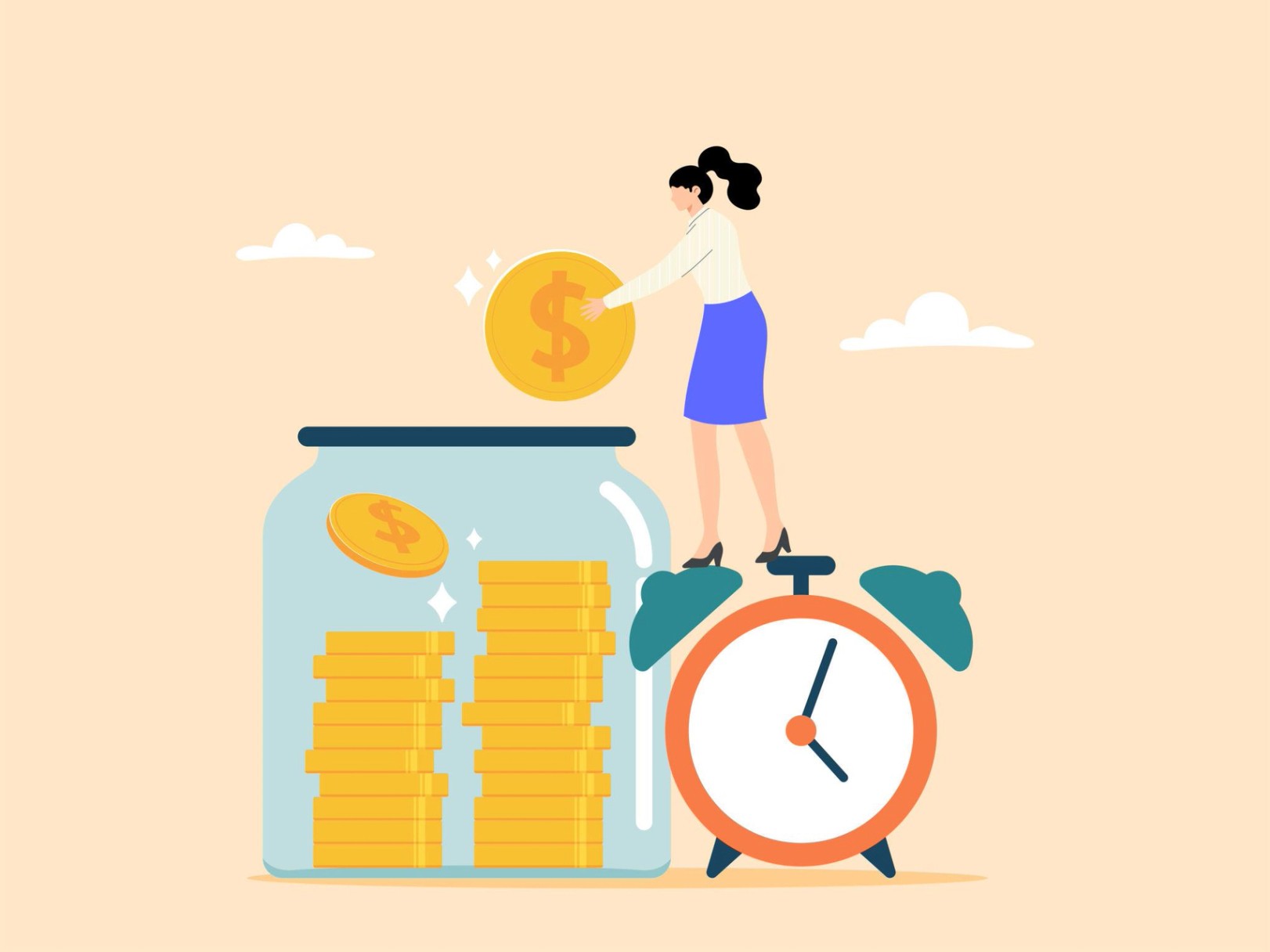 Long-term investment that provides returns with an acceptable level of risk