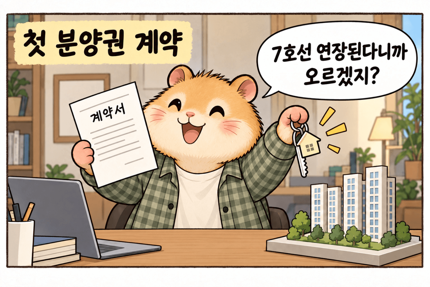 첫 분양권 계약