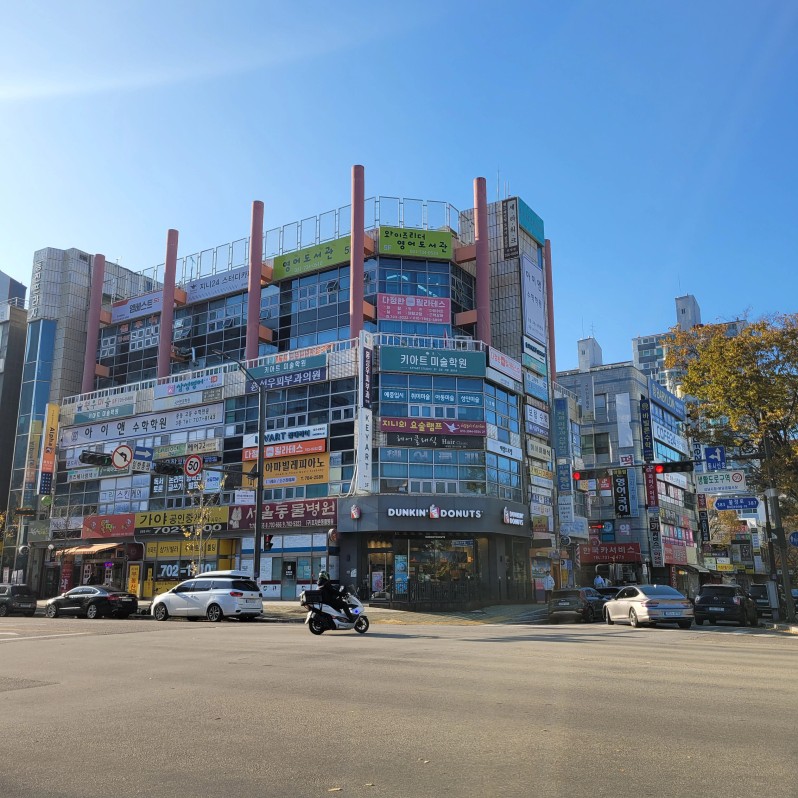 선도지구 선정단지 시범우성 앞 상권