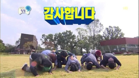 감사 무도 무한도전 절하는 인사 단체 큰절 감사합니다
<script src=