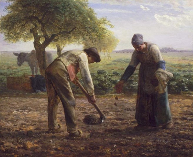 장 프랑수아 밀레(Jean-Francois Millet)의 씨뿌리는 사람