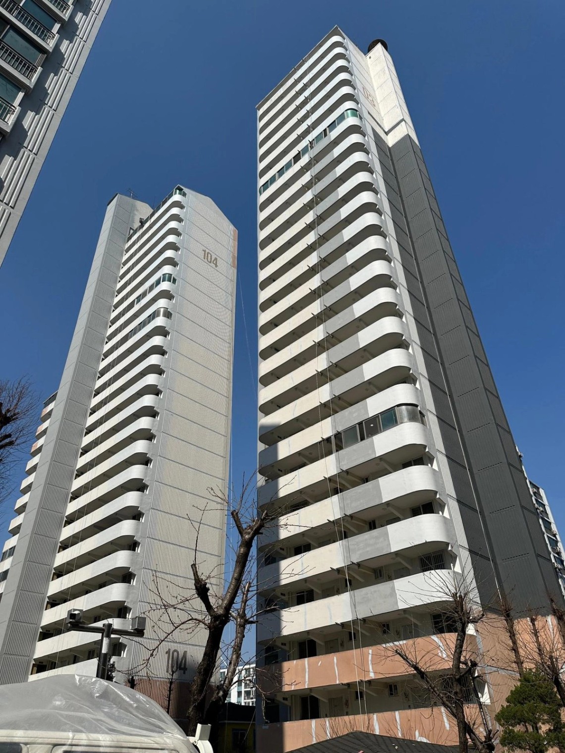 구로두산 아파트 전경