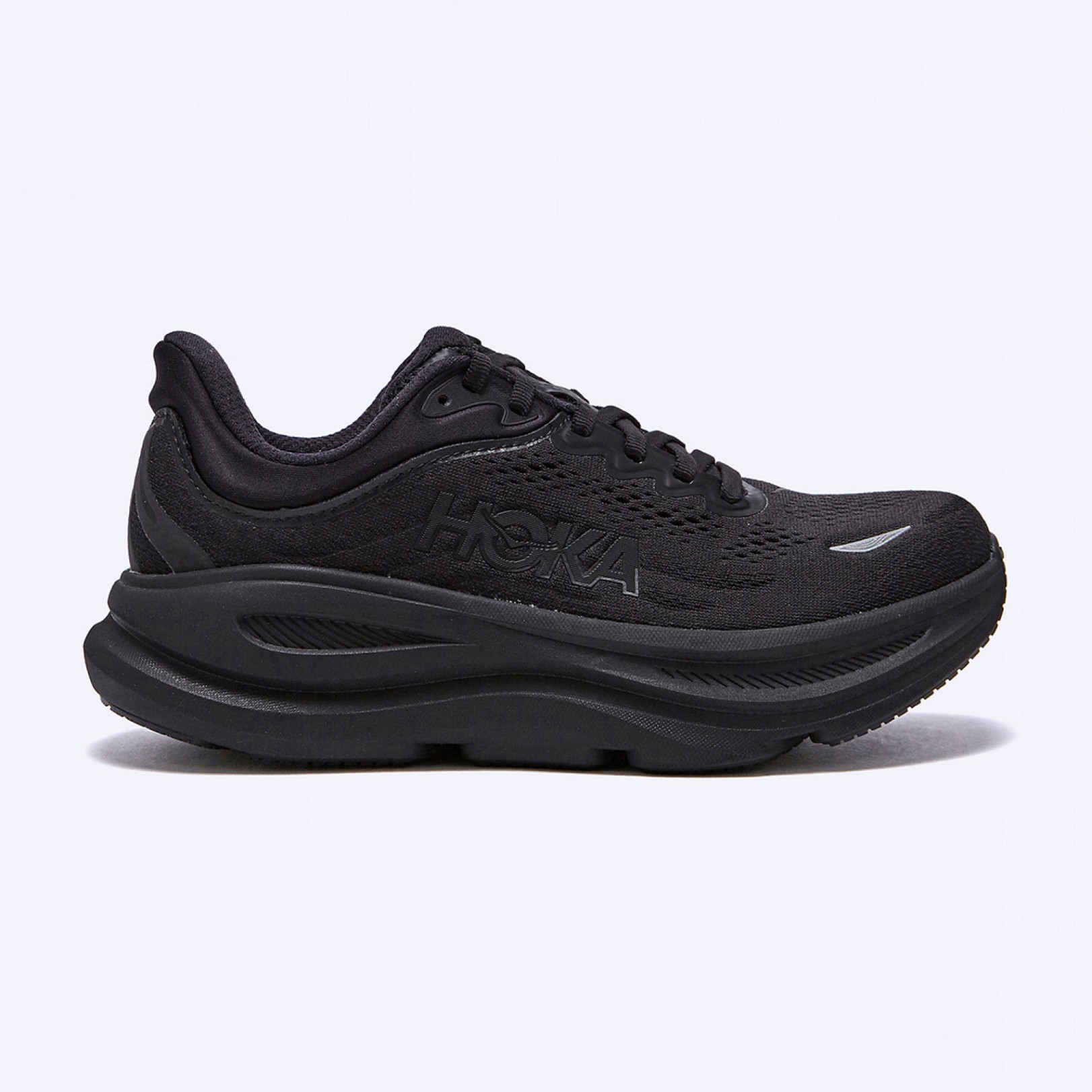 HOKA 본디 9 와이드 블랙 여성 , 1162014-BBLC FA1W 본디9
