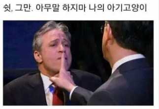 일상기록 - 쉿, 그만. 아무 말 하지마 나의 아기 고양이