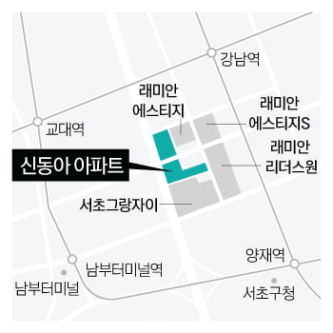 서초동 '독수리 5형제' 중 막내…공사 앞두고 용적률 토해낸 사연은