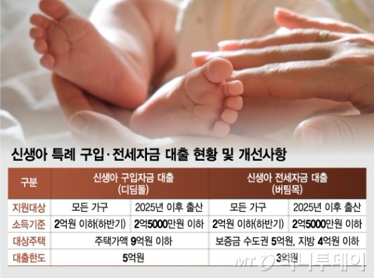 신생아 특례대출 소득요건 사실상 폐지…12만가구 특별공급 - 머니투데이