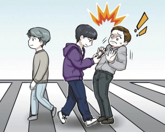 스몸비, 법적 강제보다 기술적 대응 등이 먼저 필요해 < 사회 < 기획 < 기사본문 - 고대신문